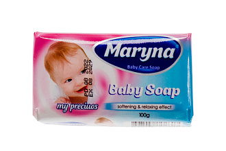 Мыло Детское 100гр. бум.упак. Maryna 
