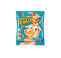 Жев. марм. KRUT FRUT колечки со вкус. персика 70г