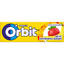 Жевательная Резинка Стик ОРБИТ 14гр.20/30 Клубника-Банан