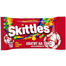 Skittles жев. конфеты в глазури  Фрукты 38г*12шт