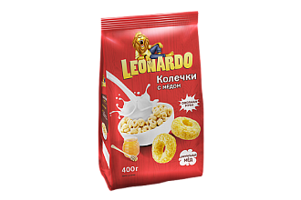 Завтрак готовый Leonardo 0,2гр. овс. колеч.с Мед. КК 