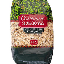 Хлопья овсяные Геркулес Семейные закрома 450гр.