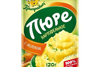 Пюре картофельное Приправыч с молоком 120г