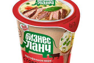 Пюре Картофельное с говядиной б/п 40г Бизнес Ланч