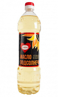 Масло подсолнечное раф.дез.выморож в/с ГОСТ 0,870л Таврия