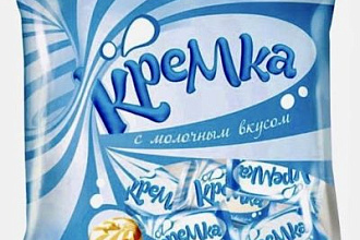 Карамель Кремка с молочным вкусом Вес
