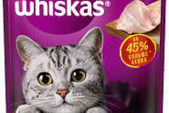 Корм влажный 75гр. д/кошек Кролик в желе Whiskas