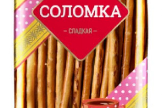 Соломка сладкая Тимоша 1/18 шт, 100 гр. ТИМОША