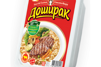 Доширак лапша Говядина (т/конт) 90г/24шт КОЯ