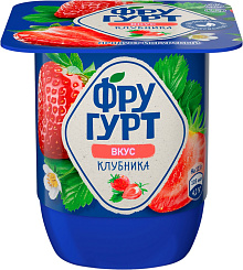 Продукт йогуртный Фругурт Клубника 2,5% 115г