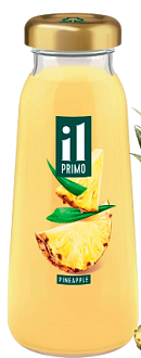 Сок IL PRIMO ананасовый восстанов. стекло 0.2л
