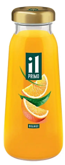 Сок IL PRIMO апельсиновый восстанов. стекло 0.2л