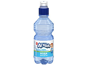 Вода для детей Агуша 0,33л