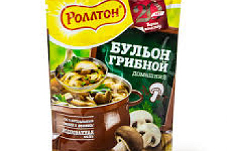 Бульон Грибной 90гр./24пач. РОЛЛТОН