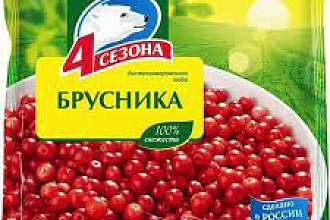 4 СЕЗОНА Брусника 300 гр 