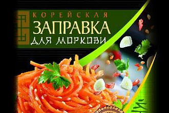 Заправка Сэнсой Премиум 80 гр Для моркови По-корейски Пакет 1*20