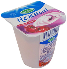 Продукт йогуртовый Нежный с соком Вишни 1,2% 100г 