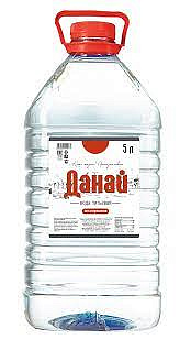 Вода питьевая НЕгаз. 5л. ПЭТ Данай 