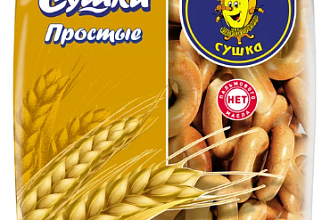 СУШКА фас. ПРОСТАЯ 300гр./24шт. Невская сушка