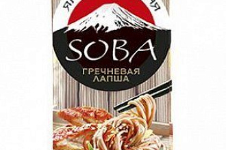 Лапша гречневая СЭНСОЙ 300 гр SOBA Пакет 1*24