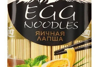 Лапша яичная Сэн Сой премиум Egg Noodles 300гр. 1\24шт.