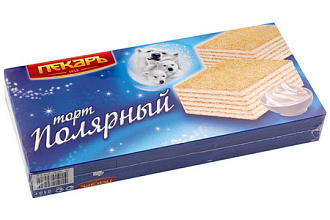 Пекарь Торт вафел.Полярный 213г/9шт г.СПб