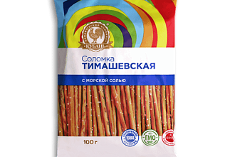 Соломка Тимашевская соленая 100 гр/40 шт (Кубань)