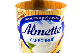 Сыр Альметте 150г сливочный Хохланд.