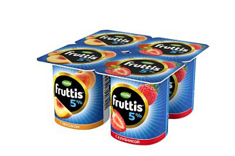 Фруттис слив лаком 115 г 5% (клуб-персик)