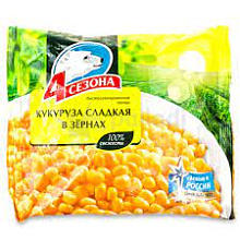 Кукуруза сладкая зерно 400г 4 сезона 