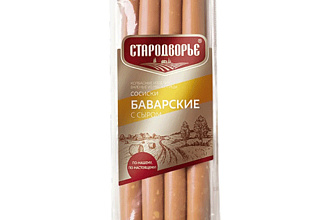 Сосиски Баварские с сыром фас 0,35 кг Стародворские Колбасы
