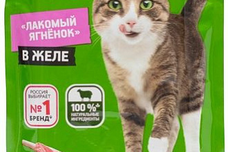 Кош.корм KiteKat с ягненком в желе 28*85г
