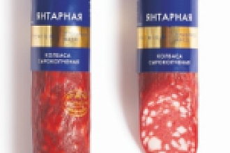 Колбаса Янтарная с/к вак.упак 1кг./вес Олимпия