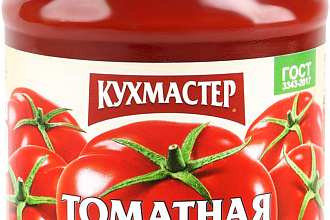 Томатная паста 270гр./12шт. с/б КУХМАСТЕР