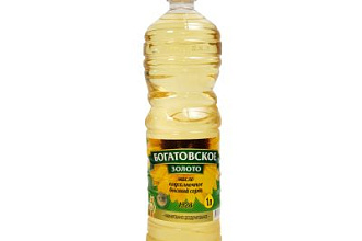 Масло подсолнечное "Богатовское золото" д/р 1 л.