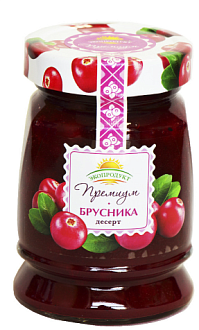 Десерт Премиум Брусника Экопродукт ст 330гр
