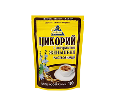Цикорий Здоровье с женьшенем 100г м/у