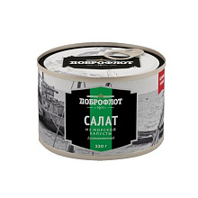 Салат из морск. капусты №6 220гр./24шт. Доброфлот 