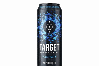 Напиток TARGET актив энергетический, пэт., 0,45 л.