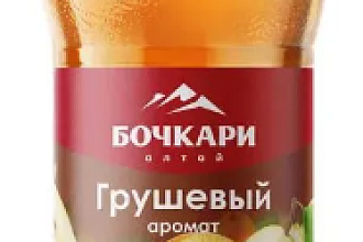 Напиток Грушевый газ. 1,3 л пэт Бочкари