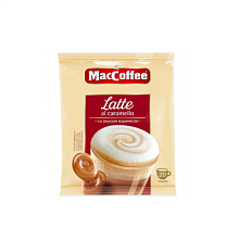 Напиток Mac LATTE раствор, со вкусом КАРАМЕЛИ, м/у, 22г*20шт*20