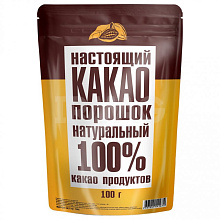 Какао порошок натур. м/у 100гр.  
