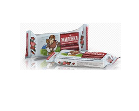 Сырок глазированный Милёнка с клубничным конфитюром 22% 40гр.