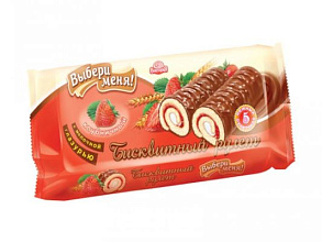 Мини-рулет ВЫБЕРИ МЕНЯ Вареная сгущенка 175 гр
