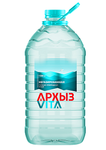 Архыз Vita 5л. негаз ПЭТ Горная природная питьевая 