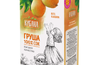 Сок Грушевый КУБАНА 1л