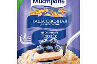 Каша Мистраль Черничный чизкейк 40гр.