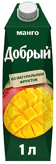 Сок Добрый Манго микс 1л.