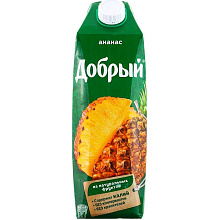 Сок Добрый Ананас 1л.