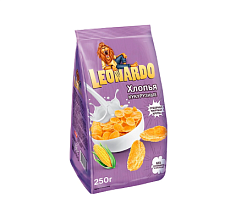 Leonardo Хлопья кукурузные, 250гр/16
